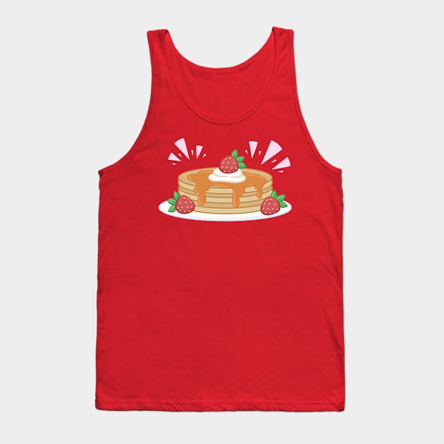 Strawberry Pancakes Tank Top by KammyBale